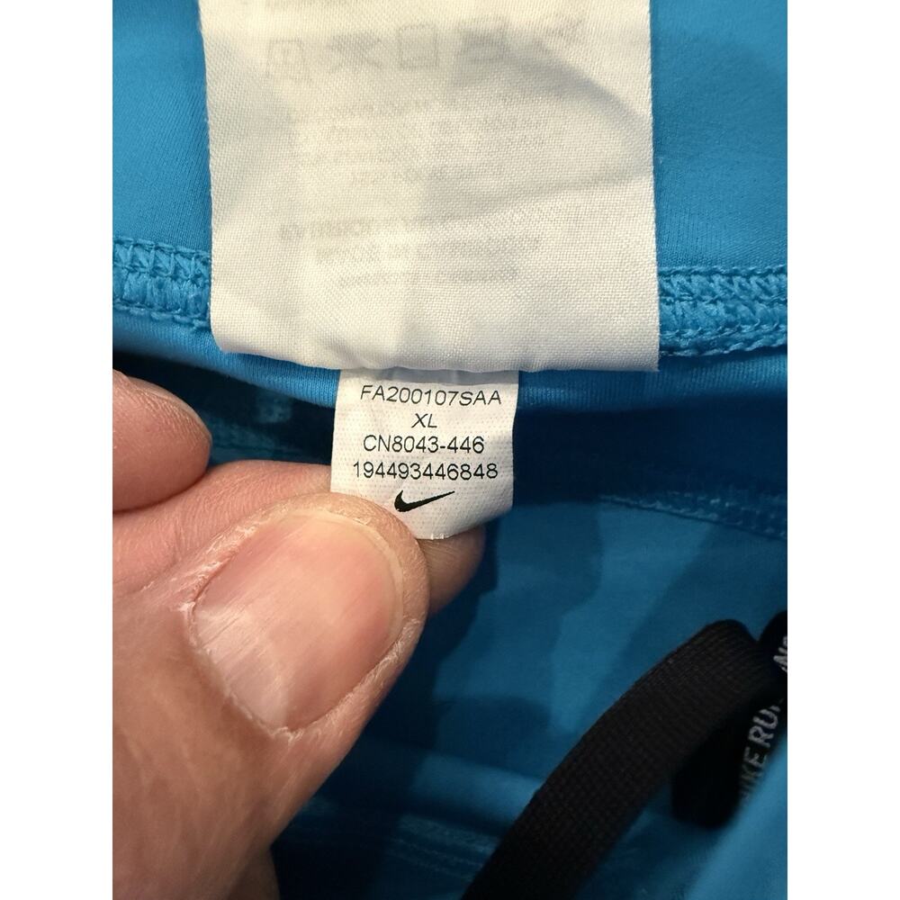 Nike Dri-Fit Womens Blue Epic Lux Tight Fit Leggings Size XL CN8043-446 - Picture 7 of 10